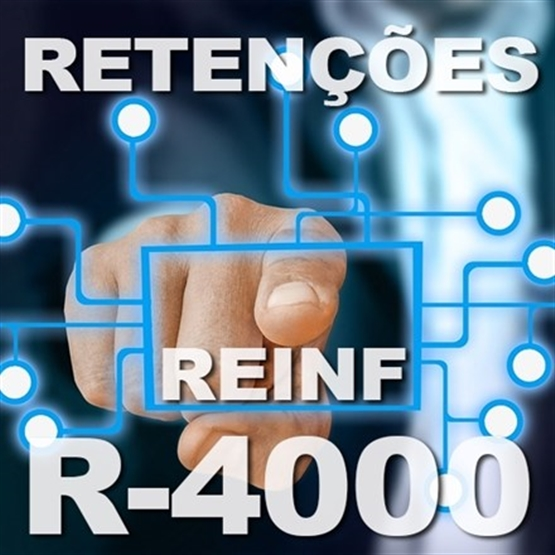 Retenções na Fonte com Ênfase em REINF - Série 4.000 - Presencial ou EAD Ao Vivo