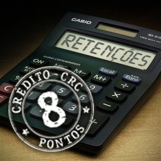 Básico de Retenções na Fonte - 8 PT CRC - Presencial ou EAD Ao Vivo