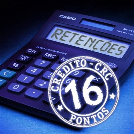 Retenções na Fonte Avançado - 16 PT CRC - Presencial ou EAD Ao Vivo